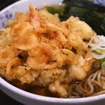 しぶそば - 桜えびのかき揚げそば＠税込610円