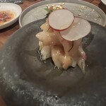 284 - 甘エビと味噌ゴルゴンゾーラ　超絶美味