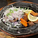 七間町スパーゴ - ハンバーグオニオンソース