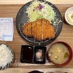 ロースカツ定食 修 - 鹿児島県産 南州ナチュラル豚　　　　　　　　　　　　リブロース定食1600円の全貌！