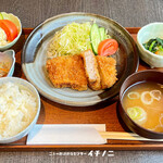 ニューおさかなセンター イチノニ - 蔵王ブランド三元豚(ジャパンX)のとんかつ御膳