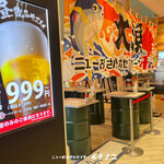 ニューおさかなセンター イチノニ - 仕事帰りやショッピングの合間に、ふらっと立ち寄れる好立地！立ち飲み席で、新鮮な海の幸と美味しいお酒を気軽に楽しんでください。