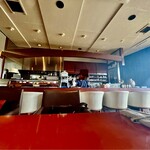 華伝座 - 店内　カウンター側