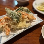 庄家 - イカ天と野菜天