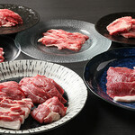 北海道 羊乃極 - 料理写真:肉集合（コースの肉　2～3人前）