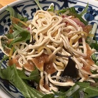 喜記 銀座店 - サラダ　トーカンスーとキクラゲ、野菜など。