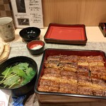 鰻家 - うな重と肝吸い