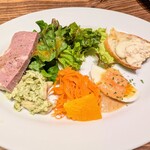 Bistro Amber - 前菜盛り合わせ