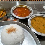 ダス ビリヤニ ハウス - ライスダルチキンセット 499円