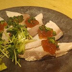 すし酒場 握わい - ぶりの冷しゃぶポン酢＠アップ