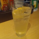すし酒場 握わい - レモンサワー