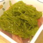 すし酒場 握わい - まぐろめかぶ＠アップ