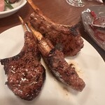 下町バル ながおか屋 - タレのラムチョップ