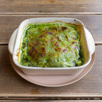 MaSiLo cafe - 初めてラザニア緑を注文｡