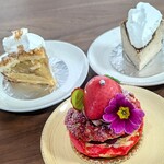 デフィ ブーランジェリー&パティスリー - アップルパイ、紅茶バスクチーズケーキ、パリブレスト