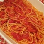 ペコリーノ - 辛口トマトのスパゲティ(大盛り）