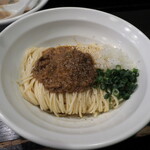 丿貫 - シーフードアヒージョのあえ玉400円