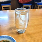 ぎょうざ 娘娘 - 二階堂（麦焼酎）、水割り。飲みますよね!?