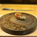 鮨 三心 - 海老包み込みスタイル