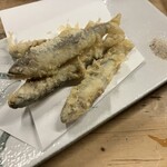 大甚 本店 - 稚鮎天ぷら(琵琶湖!!!)