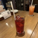 スペインバル カメレオン - クランベリージュース