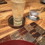 龍吟 - 梅ソーダ割り（ノンアル）