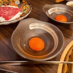 SATOブリアン - 黄身の色が濃い