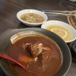 SATOブリアン にごう - 前菜のビーフシチュー