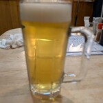 居酒屋 仲よし - アサヒスーパードライ生中（620円）