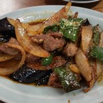 Noodle House Laundry 東京 - カシラの山椒炒め