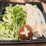 和牛しゃぶしゃぶ･ステーキ 喜楽 - お野菜