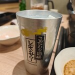 和牛しゃぶしゃぶ･ステーキ 喜楽 - レモンサワー