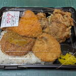 キッチン DIVE - ...「日替わり弁当（600円）」、野菜皆無！サラダはコンビニで。。