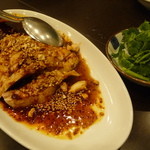 松の樹 - 四川式蒸し鶏冷菜
