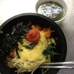 焼肉JUN - 石焼チーズ明太ピビンバ