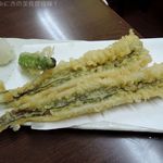 漁師居酒屋 楓 - 穴子の天ぷら