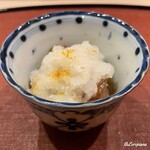 御料理 寺沢 - 柚子香る赤海鼠の霙卸し