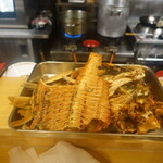 中華割烹 茶居那 - この日に使われた出汁のアラ