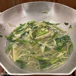 御料理 寺沢 - 芹鍋