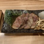 手打ちそば 山商 - 鴨焼き