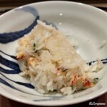 御料理 寺沢 - 毛蟹の炊込みごはん