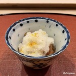 御料理 寺沢 - 柚子香る赤海鼠の霙卸し