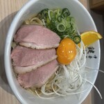 中華そば 鍵山 - 3月限定の混ぜそば