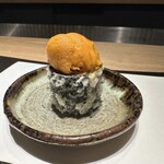 蝦夷天ぷら 鶴来 - バフンウニ