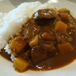 レストラン スワン - カレールーをかけたところ