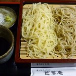 芭蕉庵 - ＜2009年12月＞二色そば￥1,050（柚子きり・せいろ）