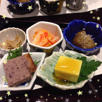 飛騨牛一頭家 馬喰一代 名古屋 - 前菜五種盛り♡