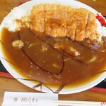 国境食堂 - ジャンボうどん屋のカツカレーライス　1600円(税込)