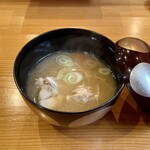 小判寿司 - あら汁