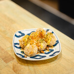 たこ焼きみたいな里芋唐揚げ